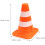 10τμχ Mini Traffic Cones Construction Road Cones Mini Roadblocks Μοντέλο DIY Sand Στολίδια τραπεζιού 7