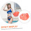 Swimming Learning Training Float Safety Swim Buoy Tow Float Ελαφρύ υλικό PVC 2