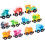 Cartoon Animals Train Toy Παιχνίδια πρώιμης μάθησης για νήπια Ασφαλές ξύλινο υλικό 1