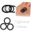 Idler Pulley Belt for Cd Player 1,5cm Roller Belt Ανταλλακτικά για μηχάνημα κασετοταινίας Diy Friendly 5