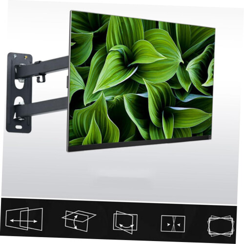 Ρυθμιζόμενο στήριγμα τηλεόρασης LCD για 23 οθόνες Περιστρεφόμενη κρεμάστρα τοίχου 2