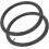 2 τμχ Ποδήλατο Inner Tube Bicycles Tube Μαύρο βουτυλικό καουτσούκ 1