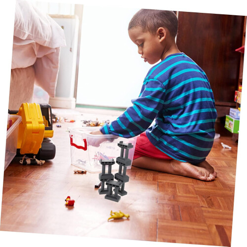 En Trains Bridge Pier Train Bridge Piers Kit Στιβαρή κατασκευή για αγόρια και κορίτσια 2