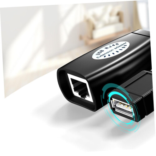 Προσαρμογέας δικτύου USB Ethernet σε USB Extender Ανθεκτική επέκταση καλωδίου USB 1