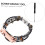 Wristband Γυναικεία ρολόγια Smart Watch Bands βραχιόλι Δερμάτινο λουράκι ρολογιού Smartwatch 8