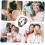 Wristband Γυναικεία ρολόγια Smart Watch Bands βραχιόλι Δερμάτινο λουράκι ρολογιού Smartwatch 5