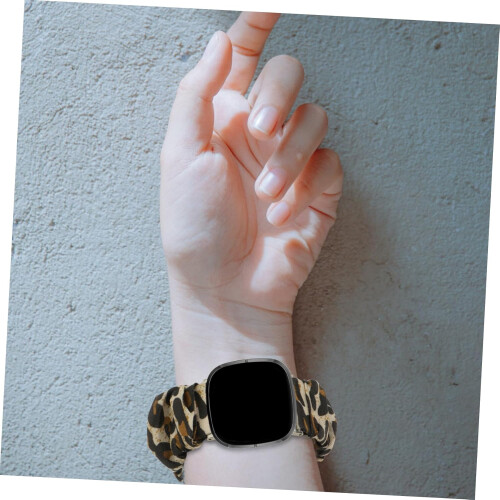 Ζάντα ρολογιού 1Pc Fashion Leopard Print Συμβατό με κομψό λουράκι καρπού 2