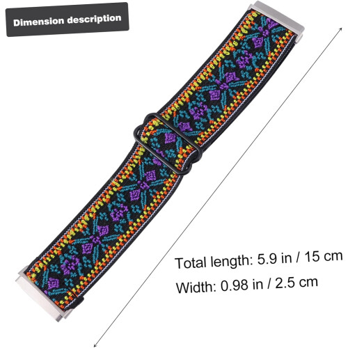 Nylon Elastic Band Ρολόι Άνετο Ευέλικτο Ταίριαξε εύκολα στο καθημερινό σου στυλ 1