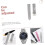 Αντικατάσταση ζώνης ρολογιού με λουράκι Gear S3 Watch Band Relojes Para Mujer για αντικατάσταση 5