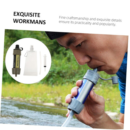 Mini Portable Water Purifier Καθαριστικό Εξωτερικών Χώρων Φίλτρο νερού έκτακτης ανάγκης 1