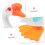 3 τεμ. Wind Up Animal Toy Clockwork Παιχνίδι ζώων Παιδικό παιχνίδι χήνας Στολίδι σπιτιού 7