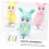 3 τμχ Wind-up Wind-up Fish Games for Up Clock Work Fish Wind up Chicken Chick Rabbit Clockwork Rabbit Clockwork Plastic 3