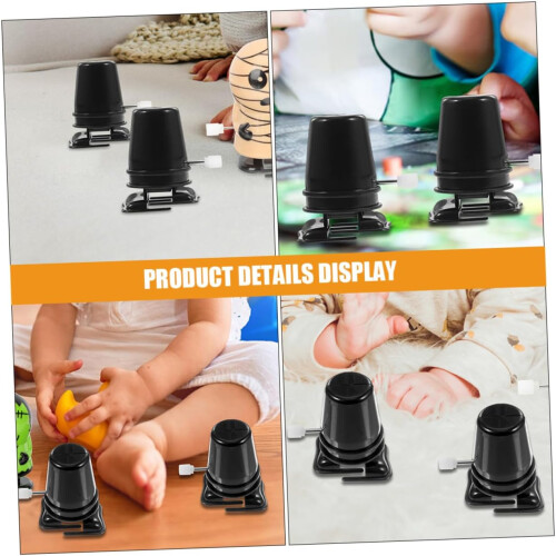 8 τμχ Αξεσουάρ Clockwork Robot Αξεσουάρ Caterpillar Clockwork Movement Wind up Clay Craft 2