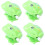 4 τμχ Winding Bouncing Frog Mini Cartoon Animal Things Διακοσμητικά 1