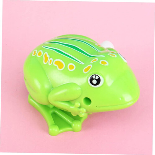 4 τμχ Winding Bouncing Frog Mini Cartoon Animal Things Διακοσμητικά 1