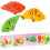5 τμχ Rocking Fish Bath Wind up Robot Wind up Robot Windup Tank Ρολόι 3