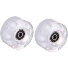 2 τεμάχια Skating Wheel Skateboard LED Wheels Light Up Αξεσουάρ για πατίνια τροχού πατινάζ