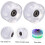 2 τεμάχια Skating Wheel Skateboard LED Wheels Light Up Αξεσουάρ για πατίνια τροχού πατινάζ 3