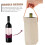 1 τεμ. Wine Present Bag Portable Wine Tote Funnel Bag 3