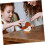 Παιχνίδι για αγόρια και κορίτσια Wind up Animal Model Soft and Fluffy Sparrow Toy 8