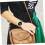 2 Pack Stretchy Leopard Print Scrunchie Ελαστική ζώνη αντικατάστασης για Smartwatch 6