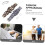 2 Pack Stretchy Leopard Print Scrunchie Ελαστική ζώνη αντικατάστασης για Smartwatch 5