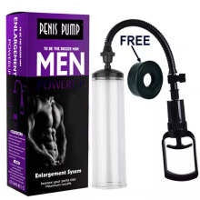 Penis Pump Enlarger Vacuum Pump Enlargement Penis-Extender Stretcher Enhancer