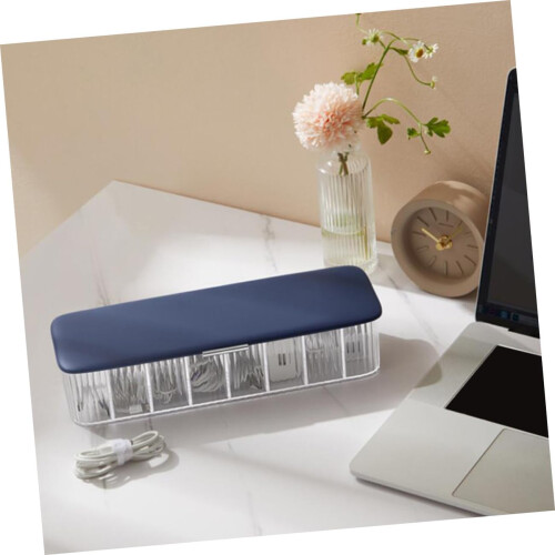 Box Data Cable Storage Box Πλαστικό Organizer Δίσκος Φορτιστής Καλώδια Dsl Cable Ακουστικά 2