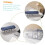 Box Data Cable Storage Box Πλαστικό Organizer Δίσκος Φορτιστής Καλώδια Dsl Cable Ακουστικά 5