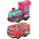 2 τμχ Τσιγκένιο Mini Windup Train Ρολόι αθύρματα Wind up 1