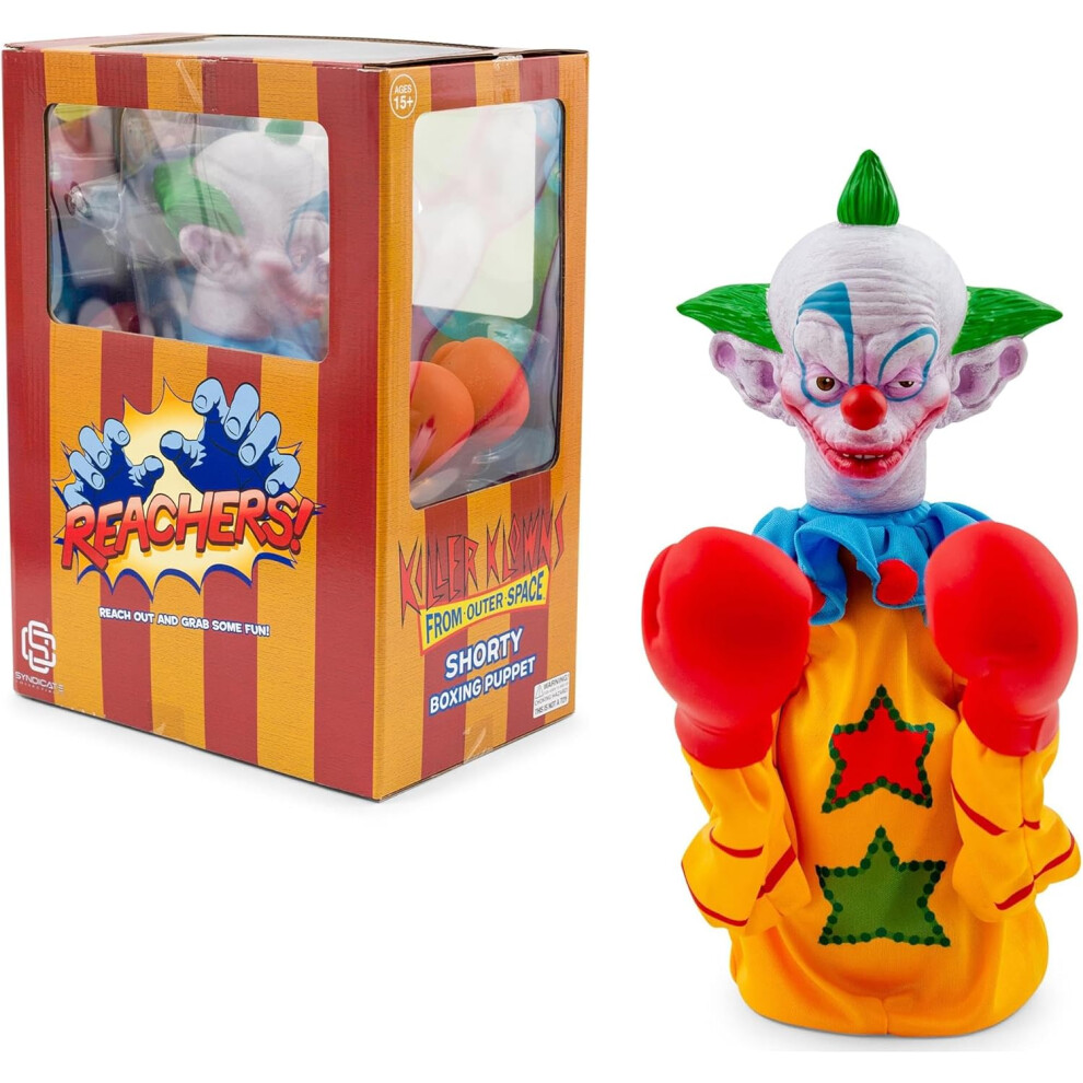 Photos - Action Figures / Transformers Horror Reachers Killer Klowns Outer Space Shorty 13" Boxing Puppet Toy 61045