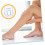 Φορητός εξοπλισμός γιόγκα και bodybuilding 12 Wheel Leg Muscle Roller Massager 8