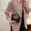 Dumpling Handbag Nylon Fabric Shoulder Mobile Phone Bag for Ladies 5