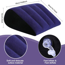 (1pc) (1pc) 1pc Adult Sex Toy Pillows, Inflatable Sex Position Pillows, Couple Sex Toy Pads