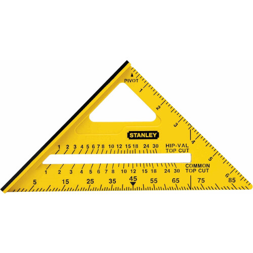 STANLEY Stanley Dual Colour Quick Square 175mm 4-60-100 - Yellow/Black