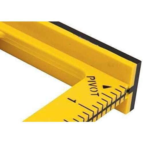 STANLEY Stanley Dual Colour Quick Square 175mm 4-60-100 - Yellow/Black 2