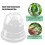 RooTrimmer 50 Pacote de Domos para Vasos de Plantas Transparentes, Compatíveis com Vasos de Sementes de 4 Polegadas 4