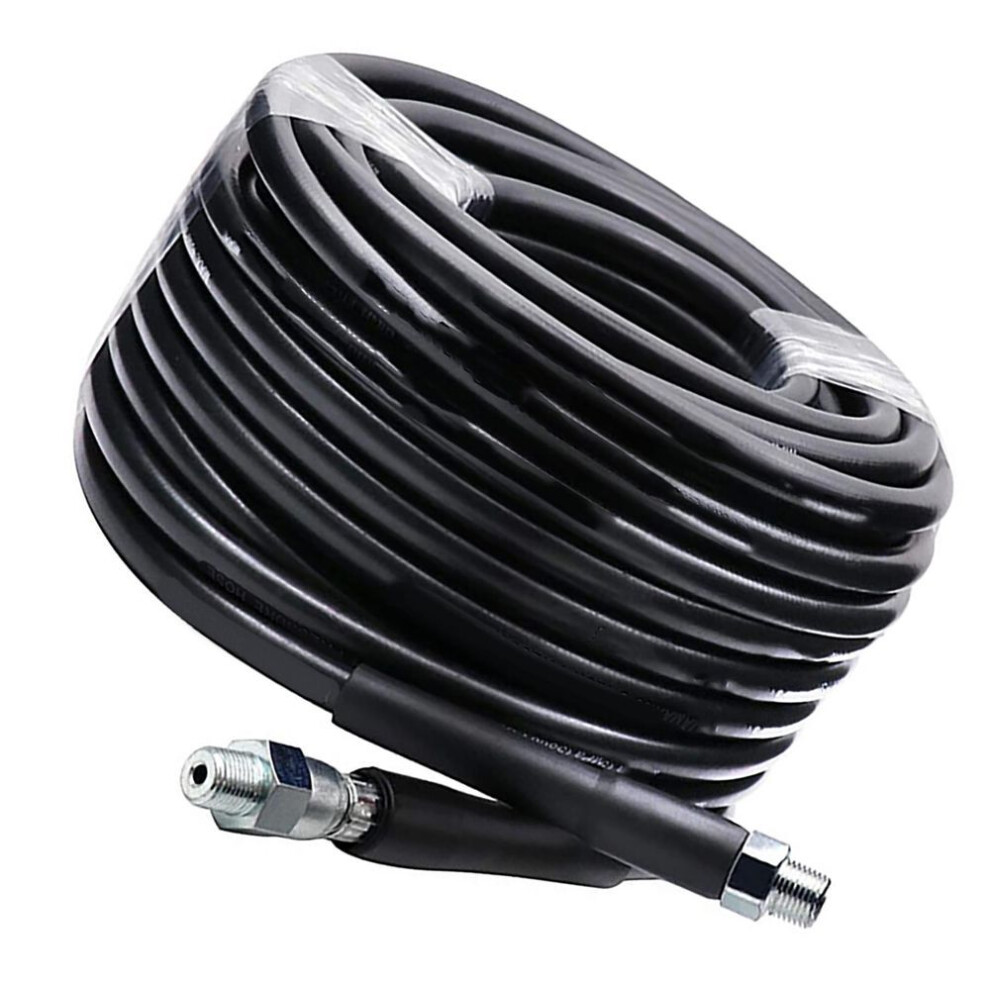 15 Meter Sewer Jetter Kit M22?14in Drain Cleaner Hose High Pressure Jetting Hose Nozzles Kit