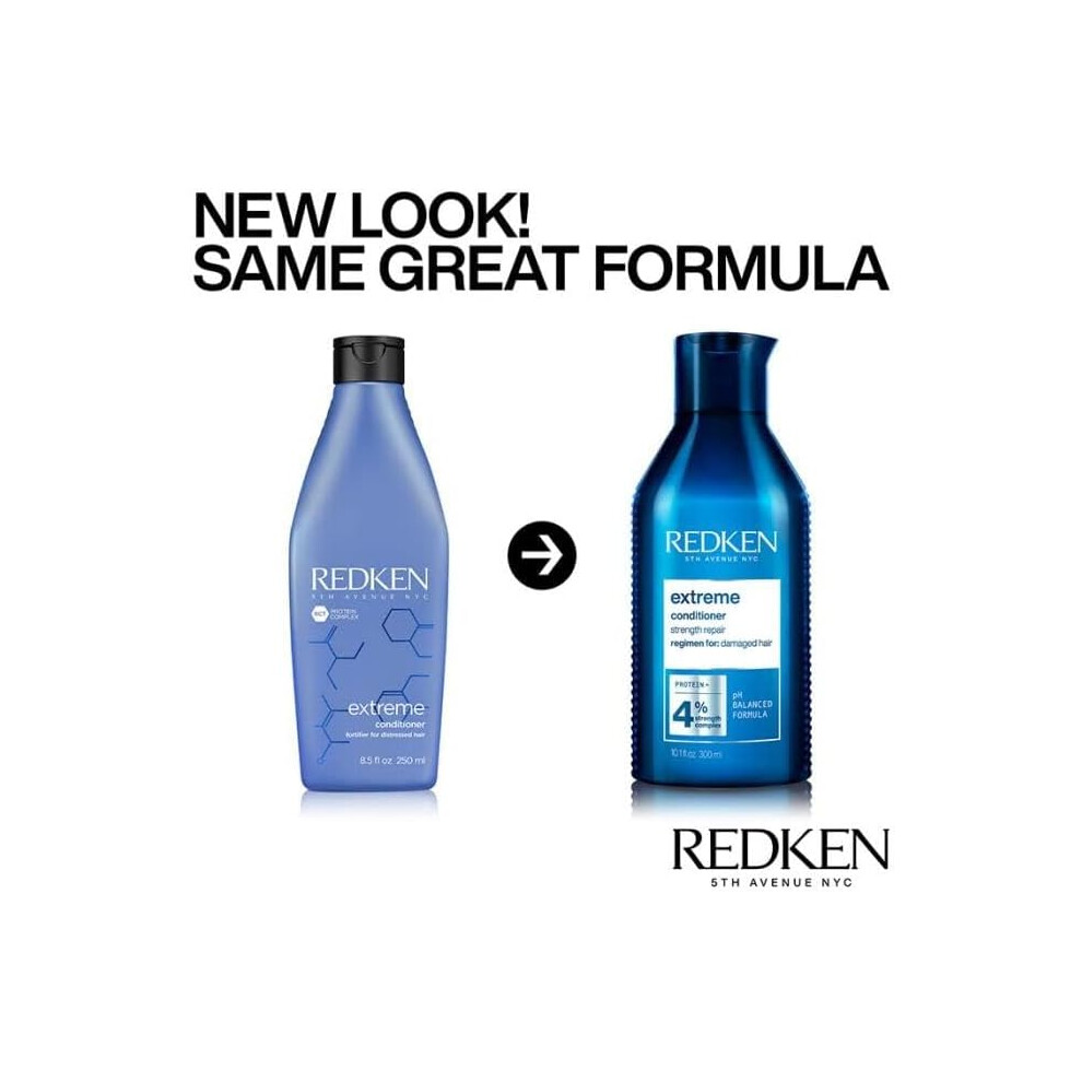 Redken Extreme Shampoo 300Ml & Conditioner 300Ml Duo