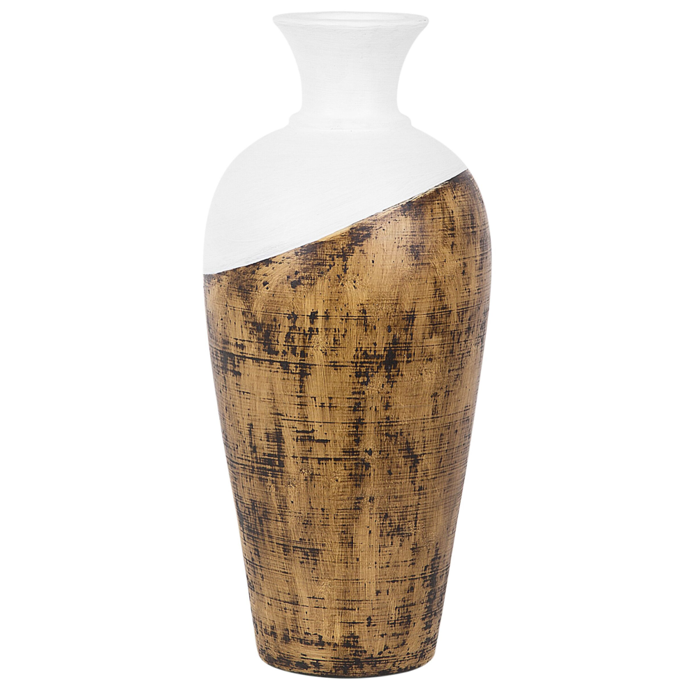 Decorative Vase BONA Ceramic 45 cm White