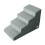 Bingopaw 4 Steps High-Density Foam Dog Steps Ramp Stairs for High Bed 1