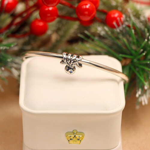 S925 Silver Ocean-Inspired Octopus Bead DIY Charm Pandora Style