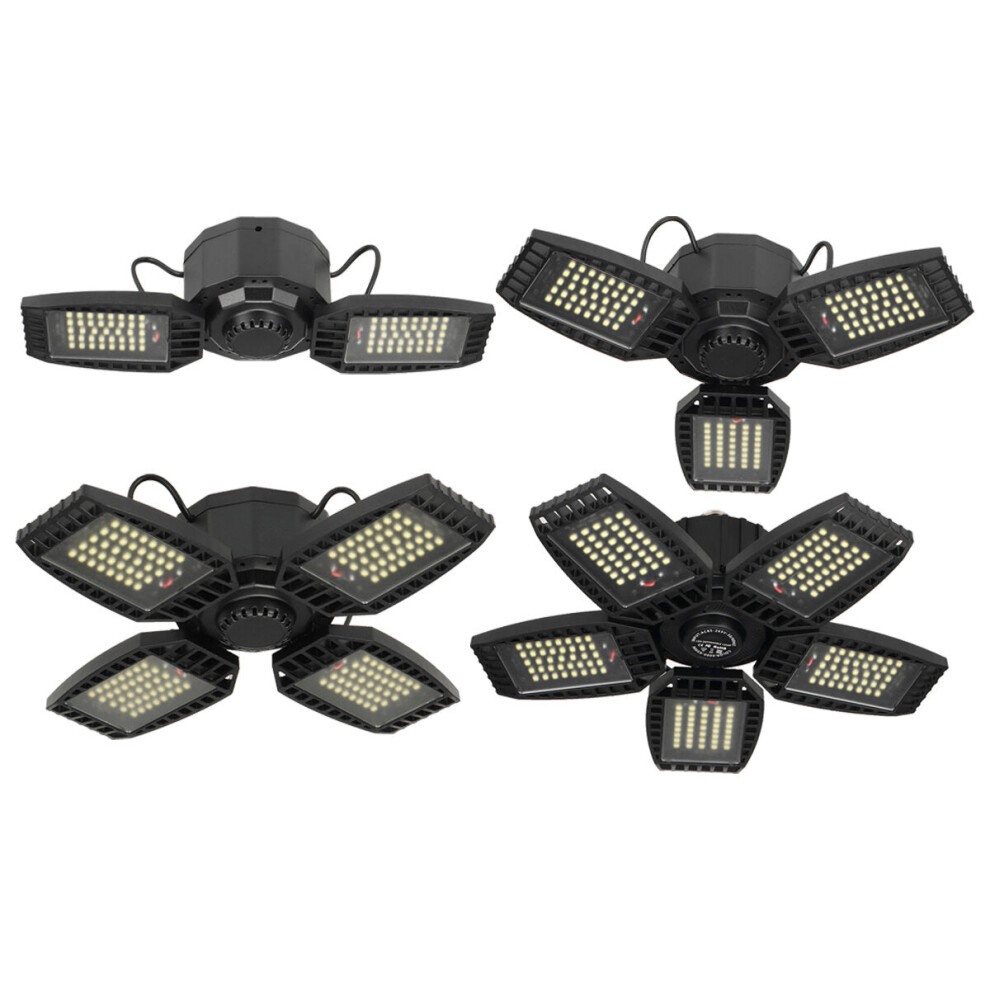 (150W) E27 E26 80/150/200/250W LED Garage Light Bulb Deformable Ceiling Fixture Lamp