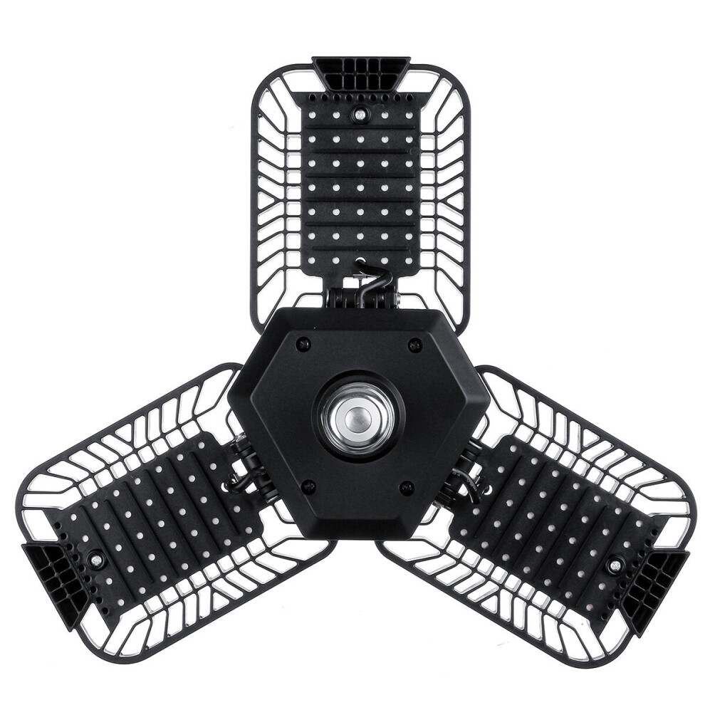 (60W) 40/60W Deformable E27 LED Garage Light Folding Bulb Ceiling Lights Workshop Lamp