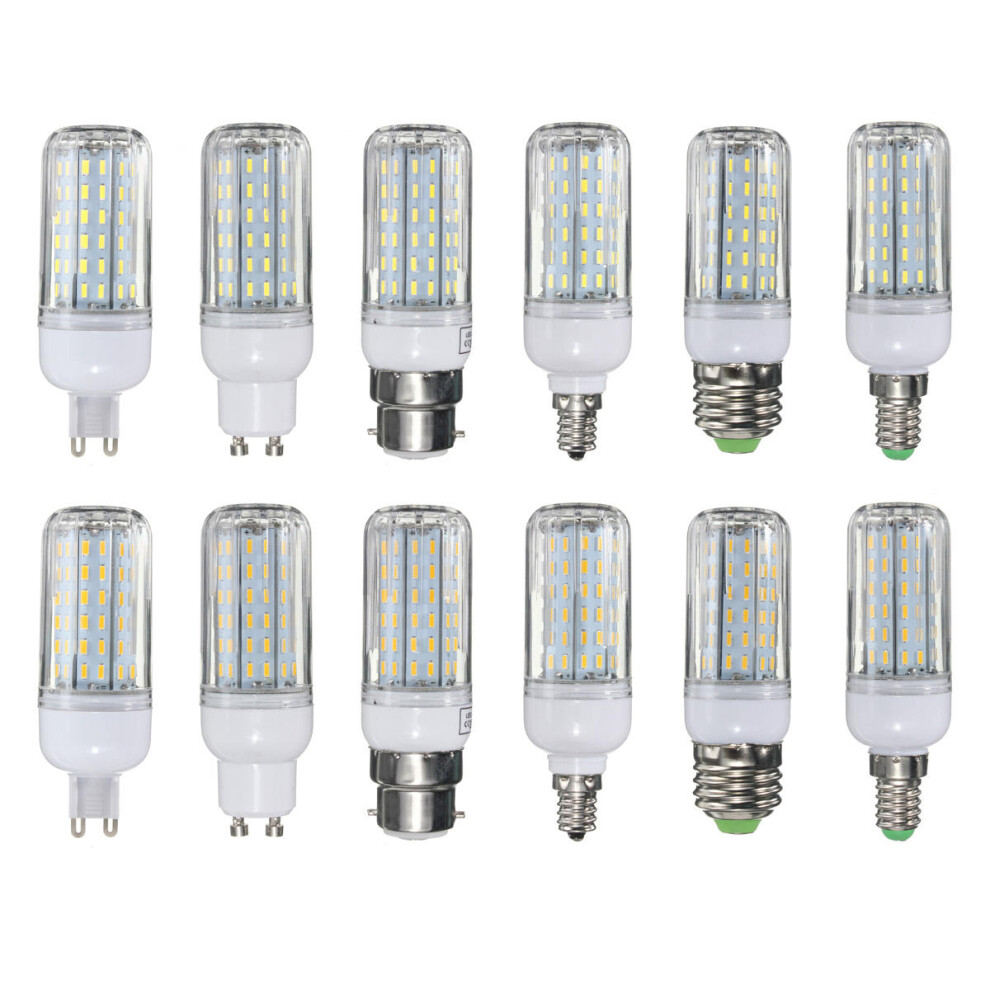 (White, G9) E27 E14 E12 B22 G9 GU10 10W 96 SMD 4014 900Lm LED Fireproof Cover Corn Lighting Bulb AC 220V-image-OPC-PGM6BDT-NEW