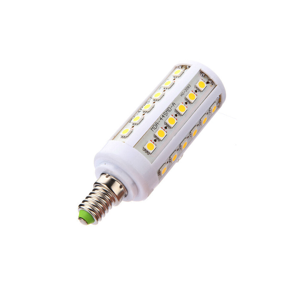 E14 7W 660LM Warm White 44 SMD 5050 LED Energy Saving Bulb 220V