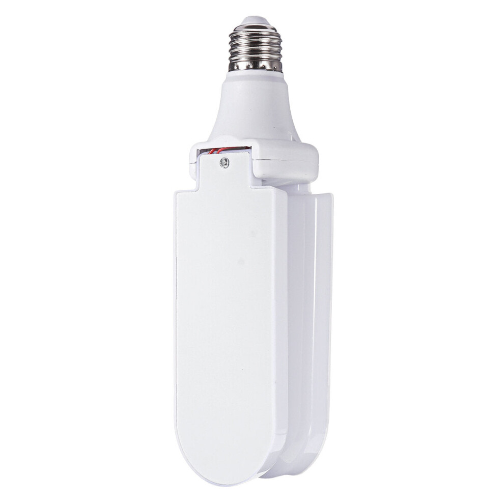 AC85-256V 30W E27 LED Bulb 2 blades Foldable Fan Blade Adjustable Ceiling Lamp for Indoor Home Use-image-OPC-PGM6BSV-NEW