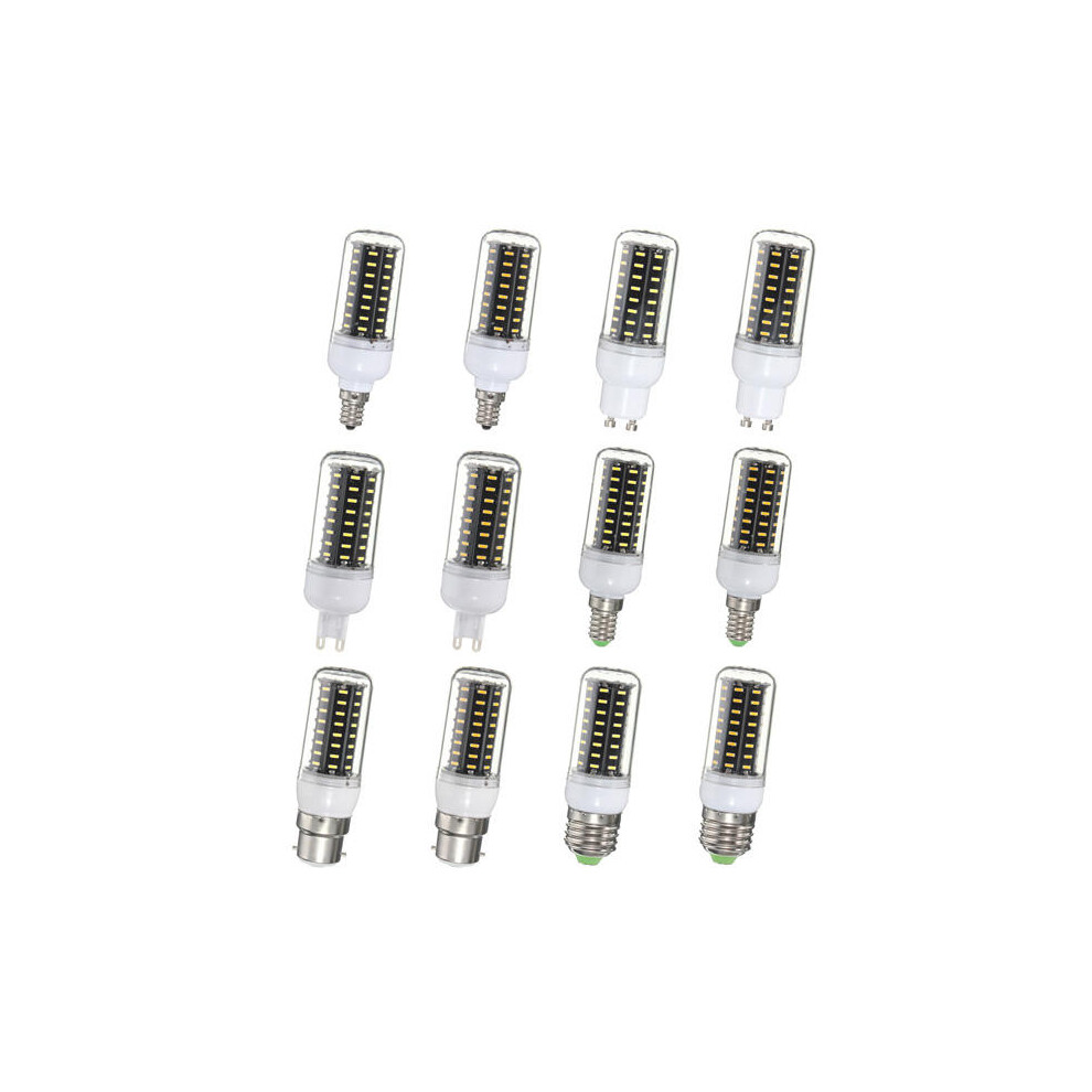 (Pure White, G9) E14/E12/B22/G9/GU10/E27 LED Bulb 5W SMD 4014 72 500LM Pure White/Warm White Corn Light Lamp AC 220V-image-OPC-PGM6BXK-NEW