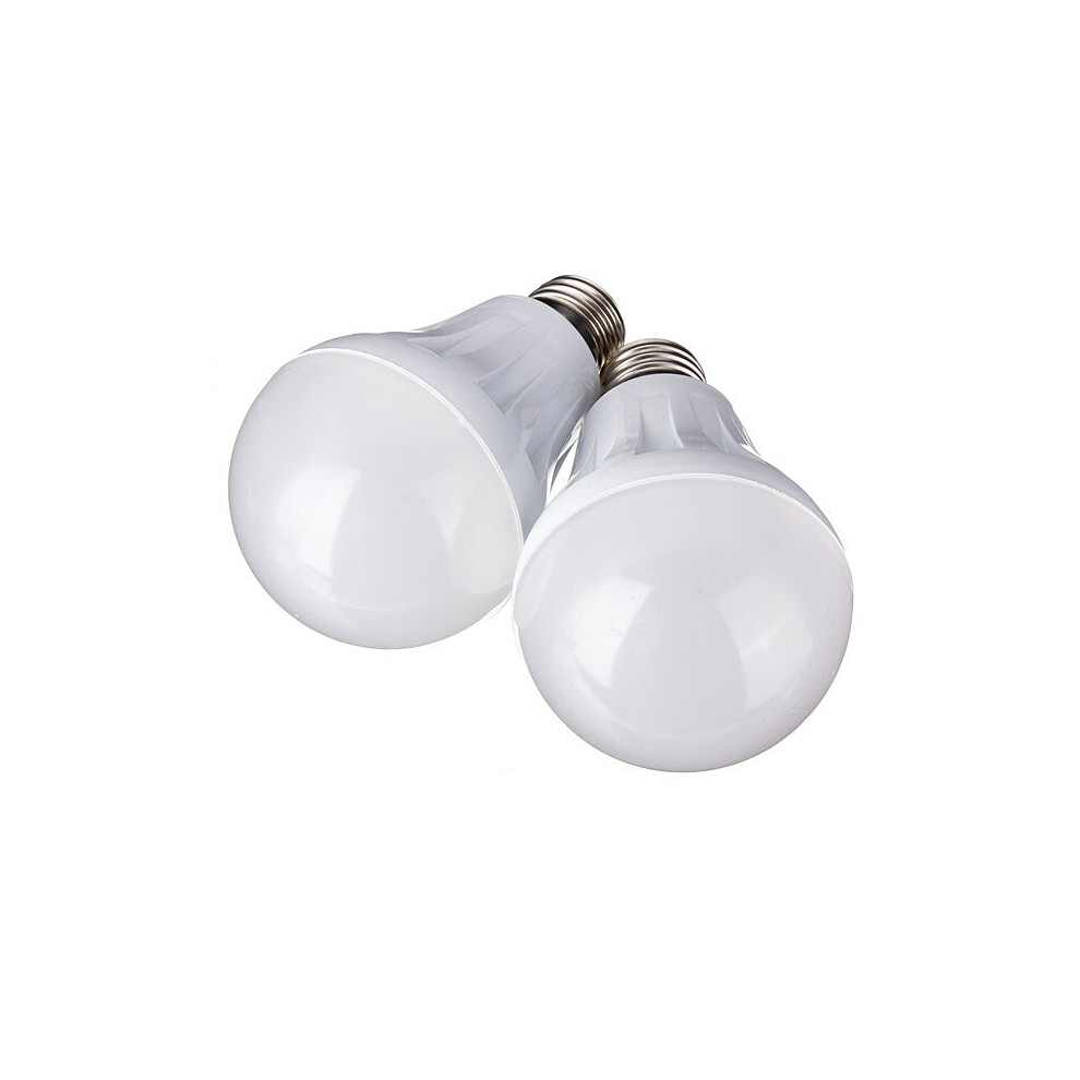 (White) E27 7W 27LED 3014 SMD Globe Bulb Light Lamp White/Warm White 220-240V