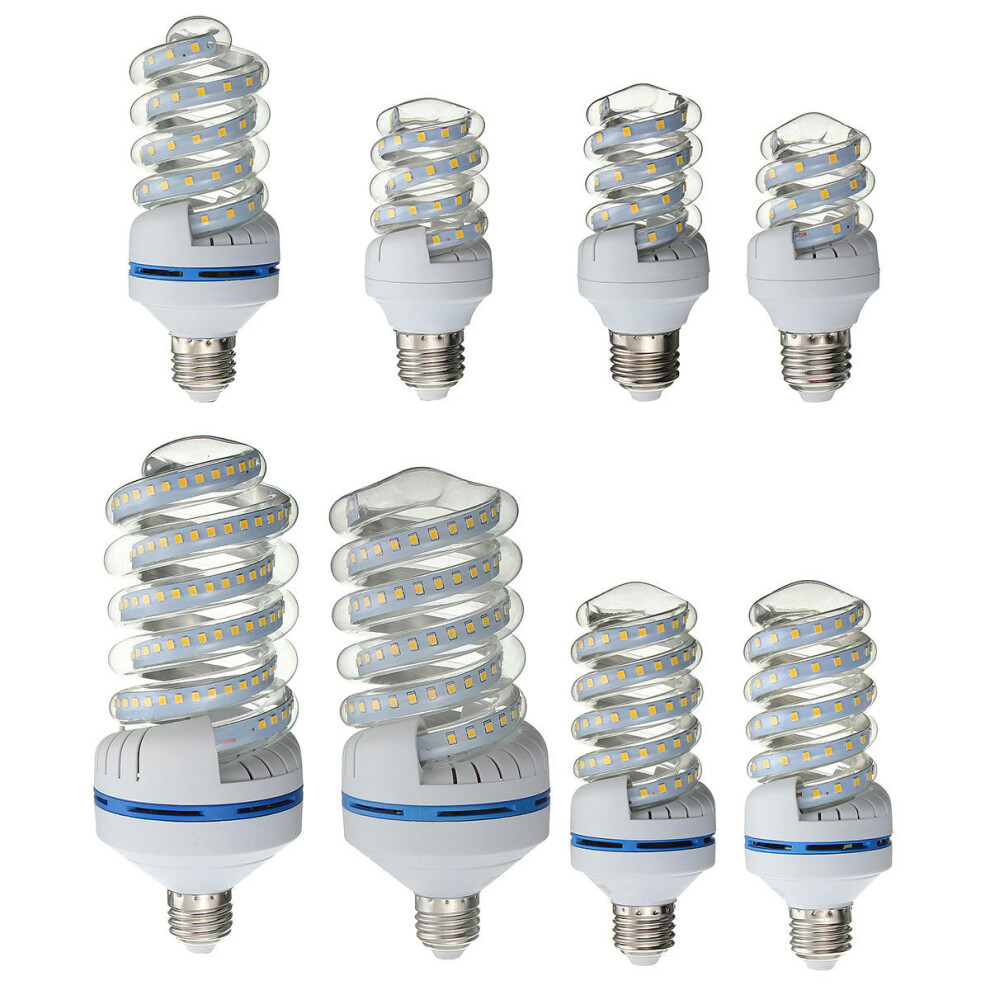 (24W) Spiral Style E27 5W-30W LED Ultra Bright Energy Saving Warm White Light Bulb AC86-245V-image-OPC-PGM6CYC-NEW